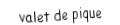 Je suis une carte à jouer. Je viens directement avant le dame, je suis noir mais pas de trefle.